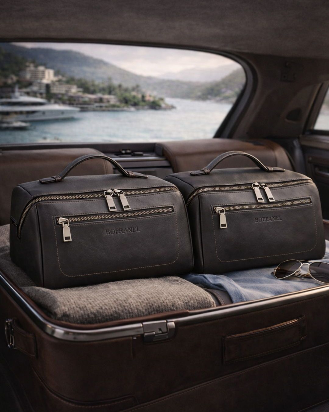 BOPRANEL bags in yacht interior